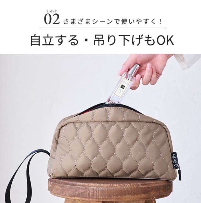 2026年2月20日截🌸🇯🇵日本直送✈️🟡日本 LIZDAYS 大容量化妝包🟡 | 預訂約3月尾至4月初