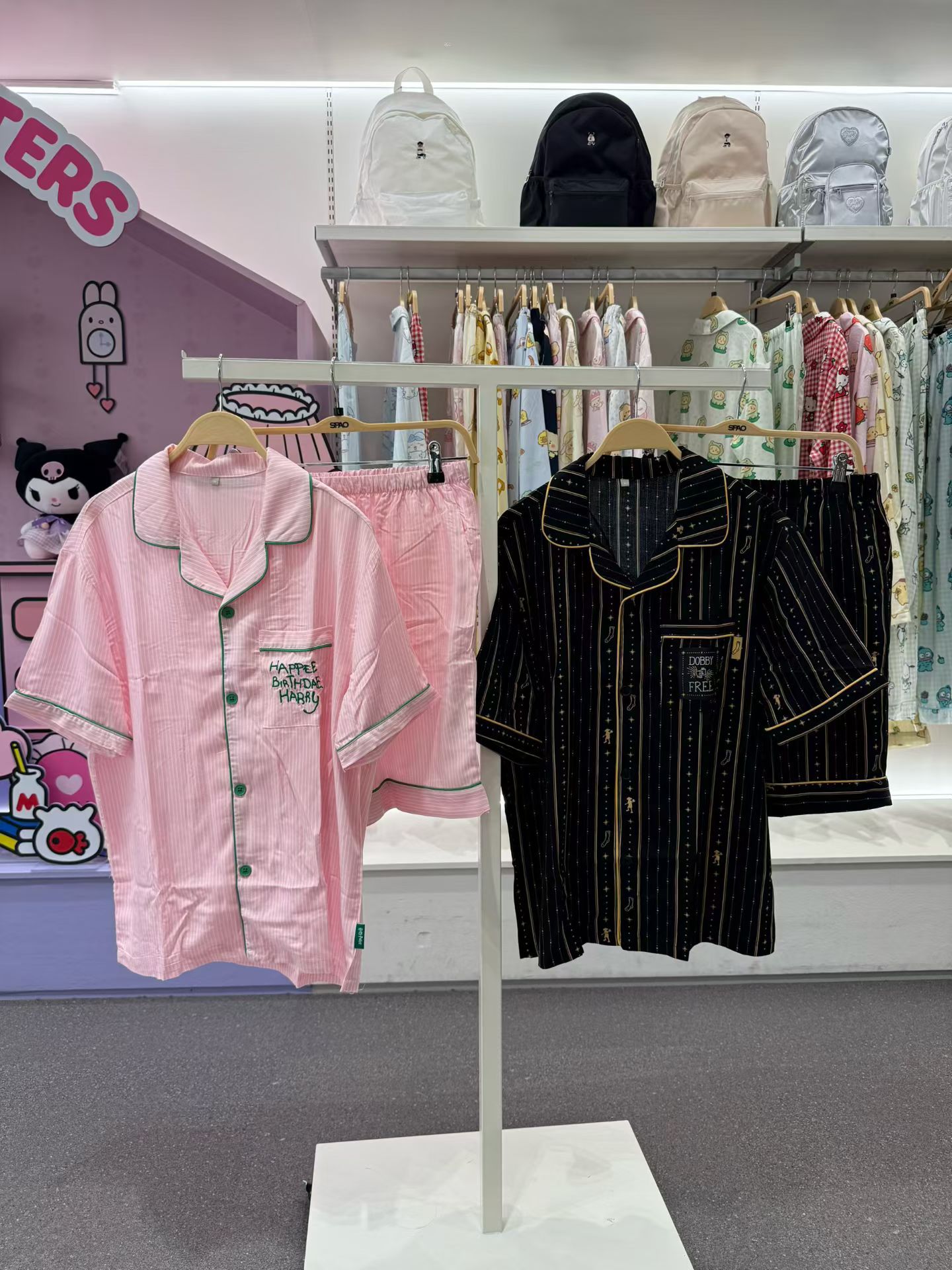 【24小時網站自助下單】2026年3月30日截🌸💛2026年最新上市🆕💛熱賣商品 SPAO x 哈利波特 聯名 短䄂睡衣套裝😍‼️韓國免稅店齊碼現貨‼️ | 預訂約3-4星期(自行備註顏色及尺寸)