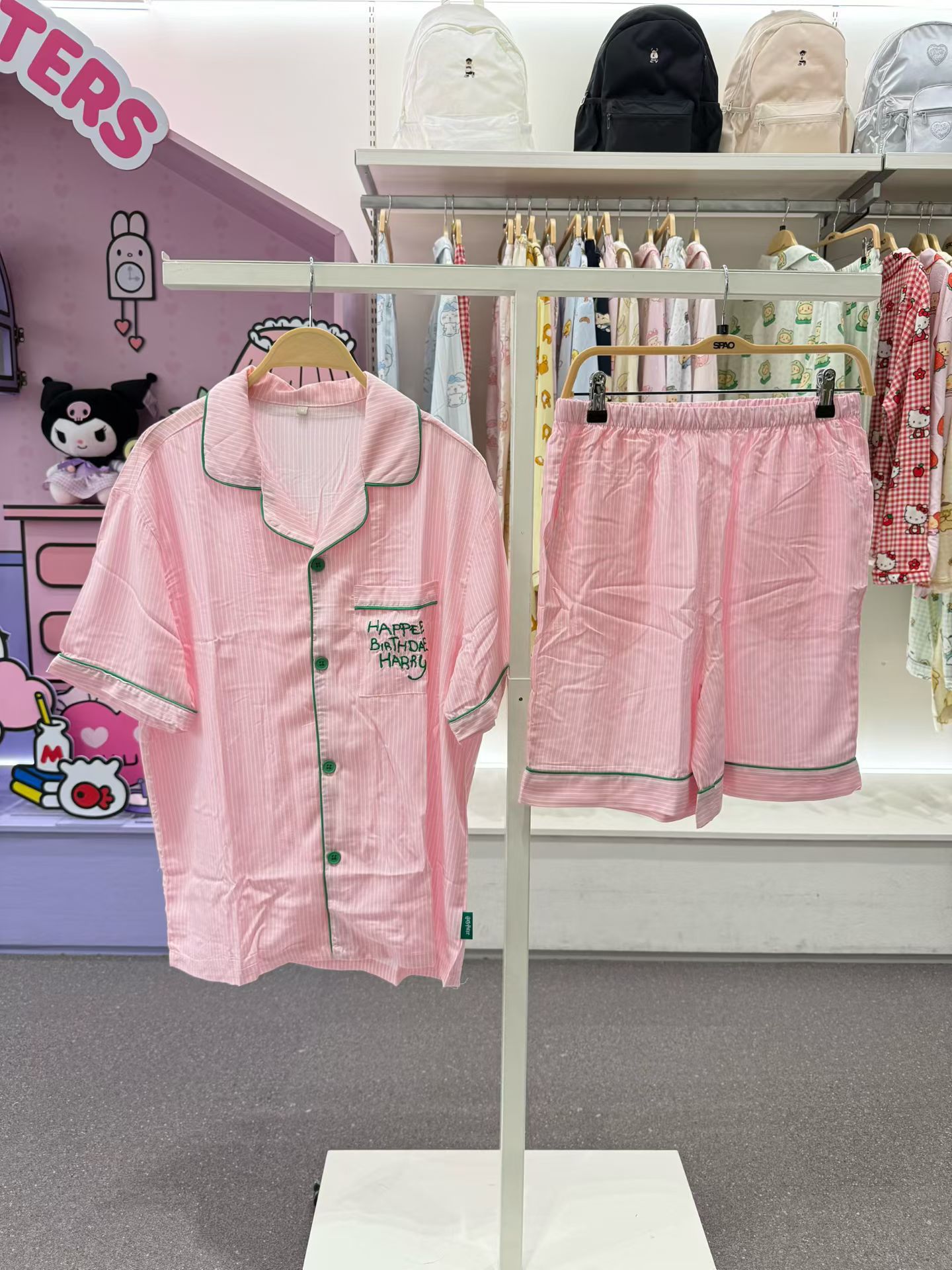 【24小時網站自助下單】2026年3月30日截🌸💛2026年最新上市🆕💛熱賣商品 SPAO x 哈利波特 聯名 短䄂睡衣套裝😍‼️韓國免稅店齊碼現貨‼️ | 預訂約3-4星期(自行備註顏色及尺寸)