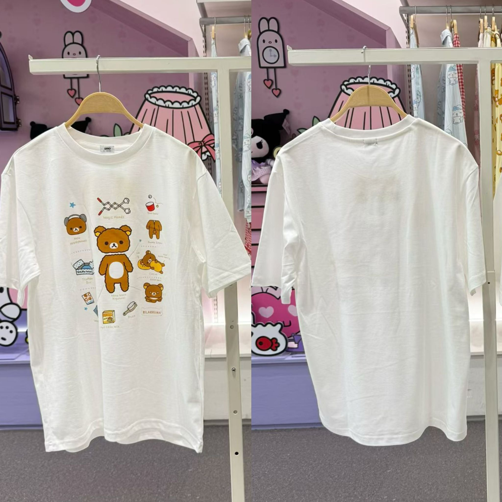 【24小時網站自助下單】2026年3月30日截🌸💛2026年最新上市🆕💛平靚正推介‼️SPAO x 鬆弛熊 聯名 涼感短䄂Tee😍 | 預訂約3-4星期(自行備註顏色及尺寸)