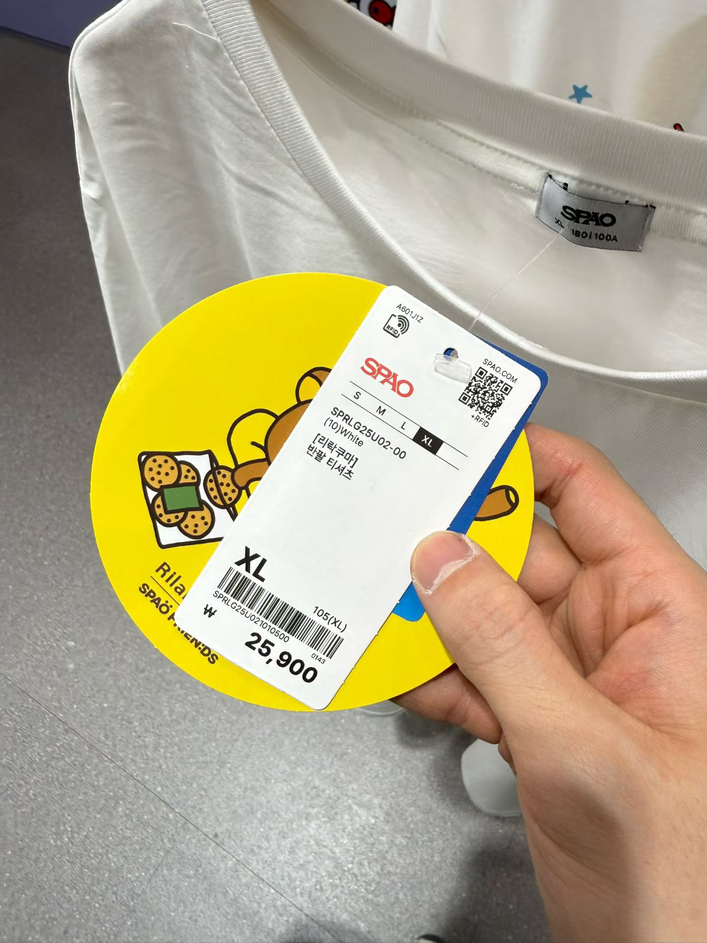 【24小時網站自助下單】2026年3月30日截🌸💛2026年最新上市🆕💛平靚正推介‼️SPAO x 鬆弛熊 聯名 涼感短䄂Tee😍 | 預訂約3-4星期(自行備註顏色及尺寸)