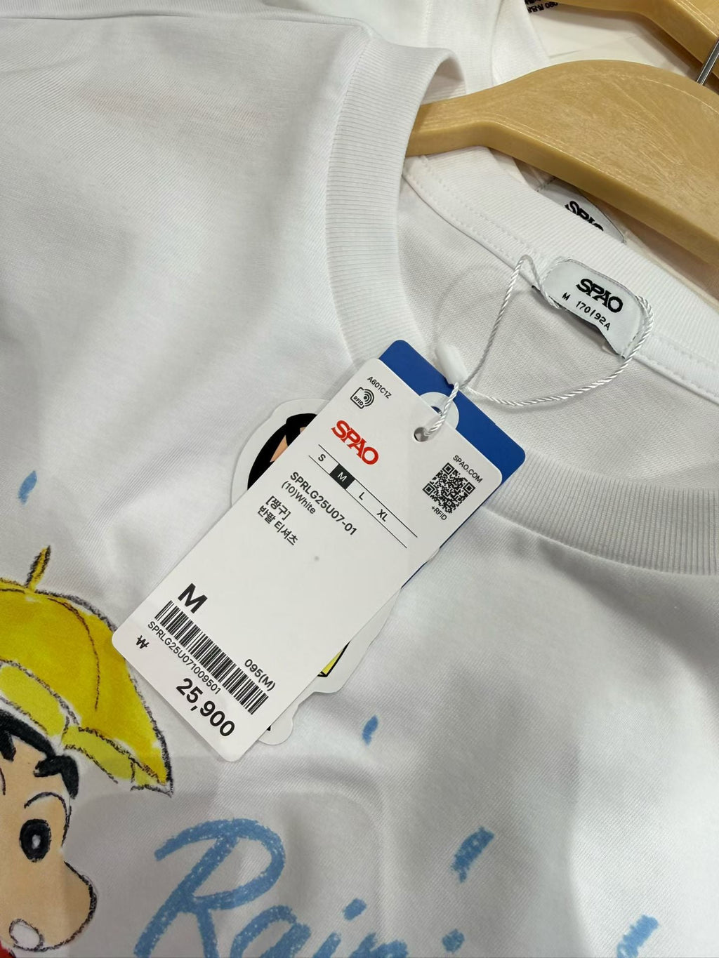 【24小時網站自助下單】售完即止🌸💛2026年最新上市🆕💛平靚正推介‼️SPAO x 蠟筆小新 聯名 涼感短䄂Tee😍 | 預訂約3-4星期(自行備註顏色及尺寸) 娉婷貿易公司 Exquisite Beauty Trading Company