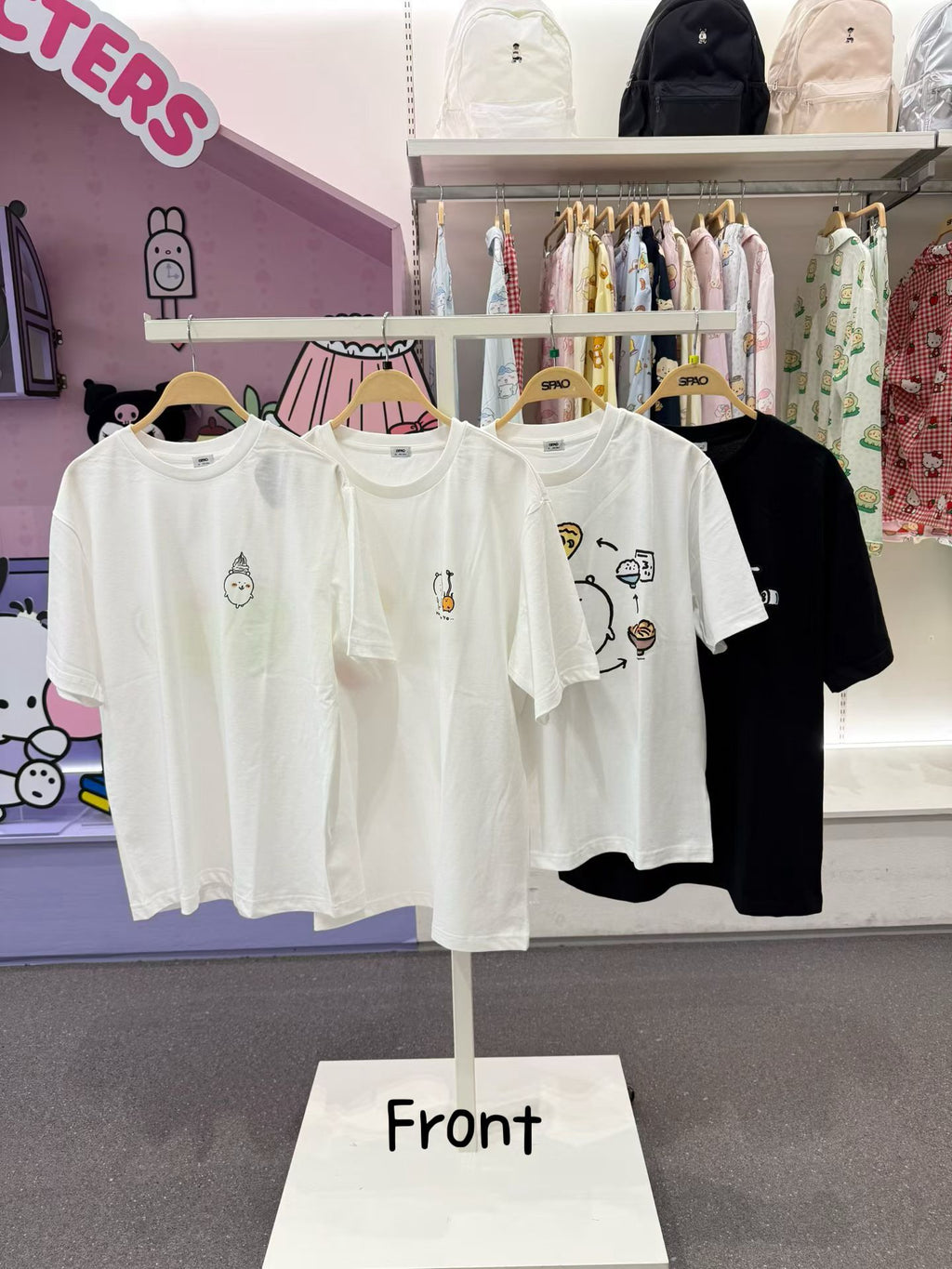【24小時網站自助下單】售完即止🌸💛2026年最新上市🆕💛平靚正推介‼️SPAO x 自嘲熊 聯名 涼感短䄂Tee😍 | 預訂約3-4星期(自行備註款式及尺寸) 娉婷貿易公司 Exquisite Beauty Trading Company