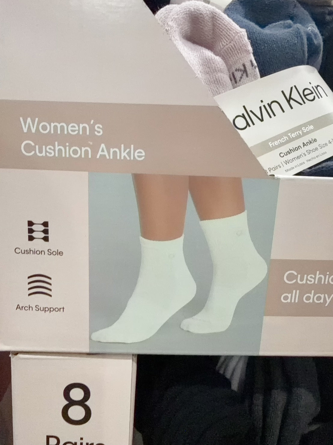 【24小時網站自助下單】售完即止【不設現貨】🌸🇺🇸 美國代購 CK 女款低筒襪 | 預訂 落單後約4月尾至5月初