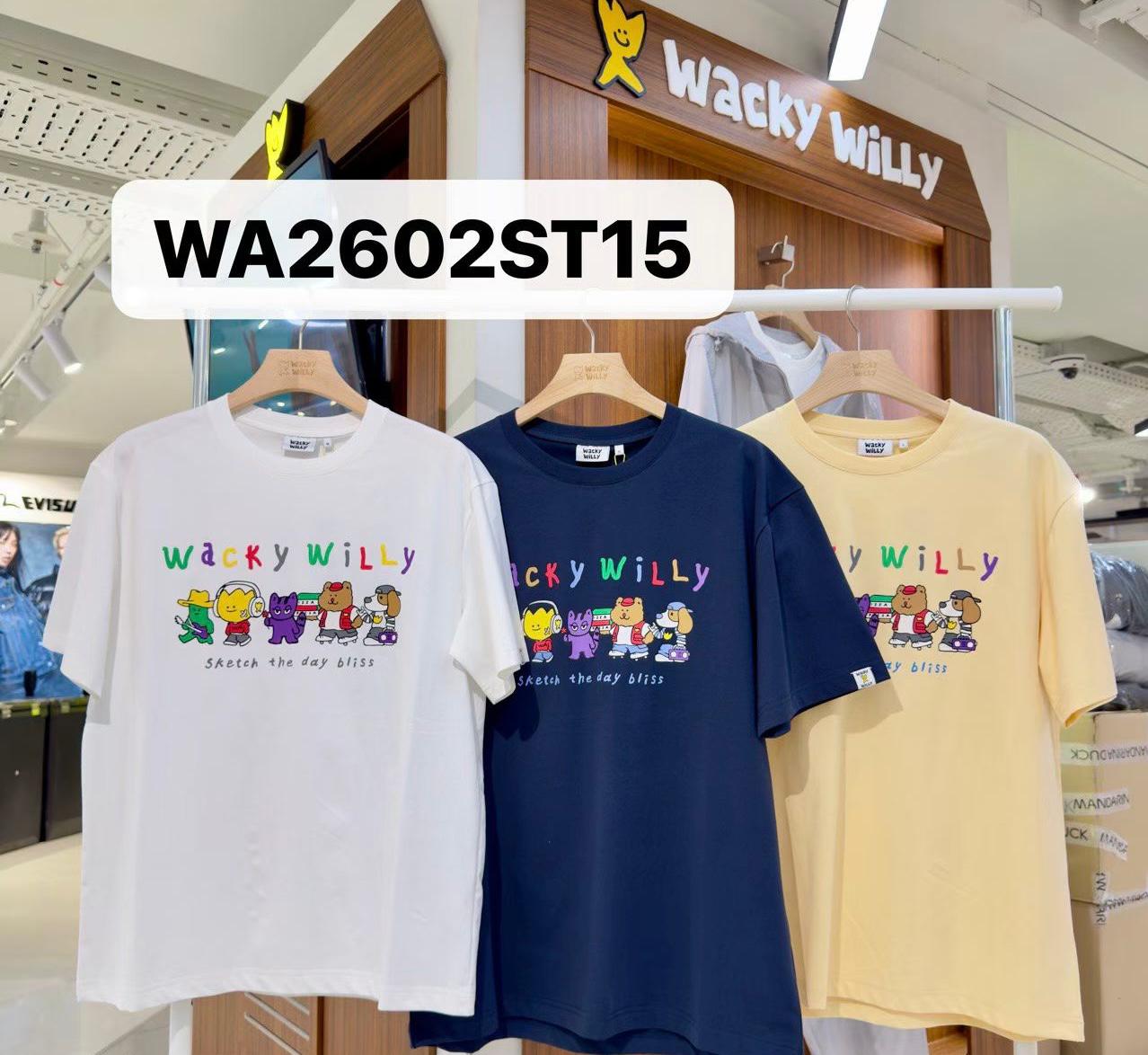 【24小時網站自助下單】2026年3月30日截🌸💛2026年最新上市🆕💛WACKY WILLY 小火人🔥短袖Tee😍男女同款 折扣優惠🈹 | 預訂約3-4星期(自行備註款式及尺寸)
