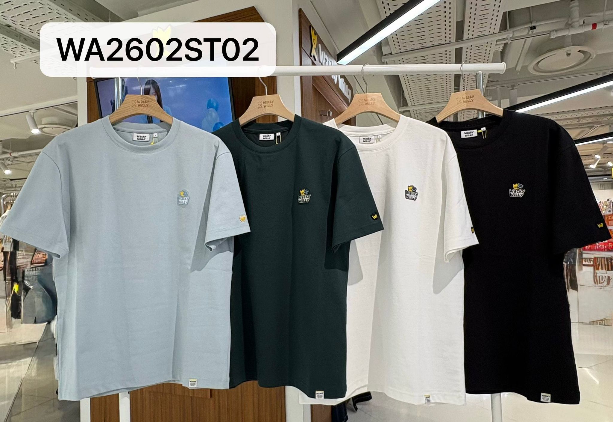 【24小時網站自助下單】2026年3月30日截🌸💛2026年最新上市🆕💛 WACKY WILLY 小火人🔥經典短袖Tee最新顏色😍男女同款 折扣優惠🈹 | 預訂約3-4星期(自行備註款式及尺寸)