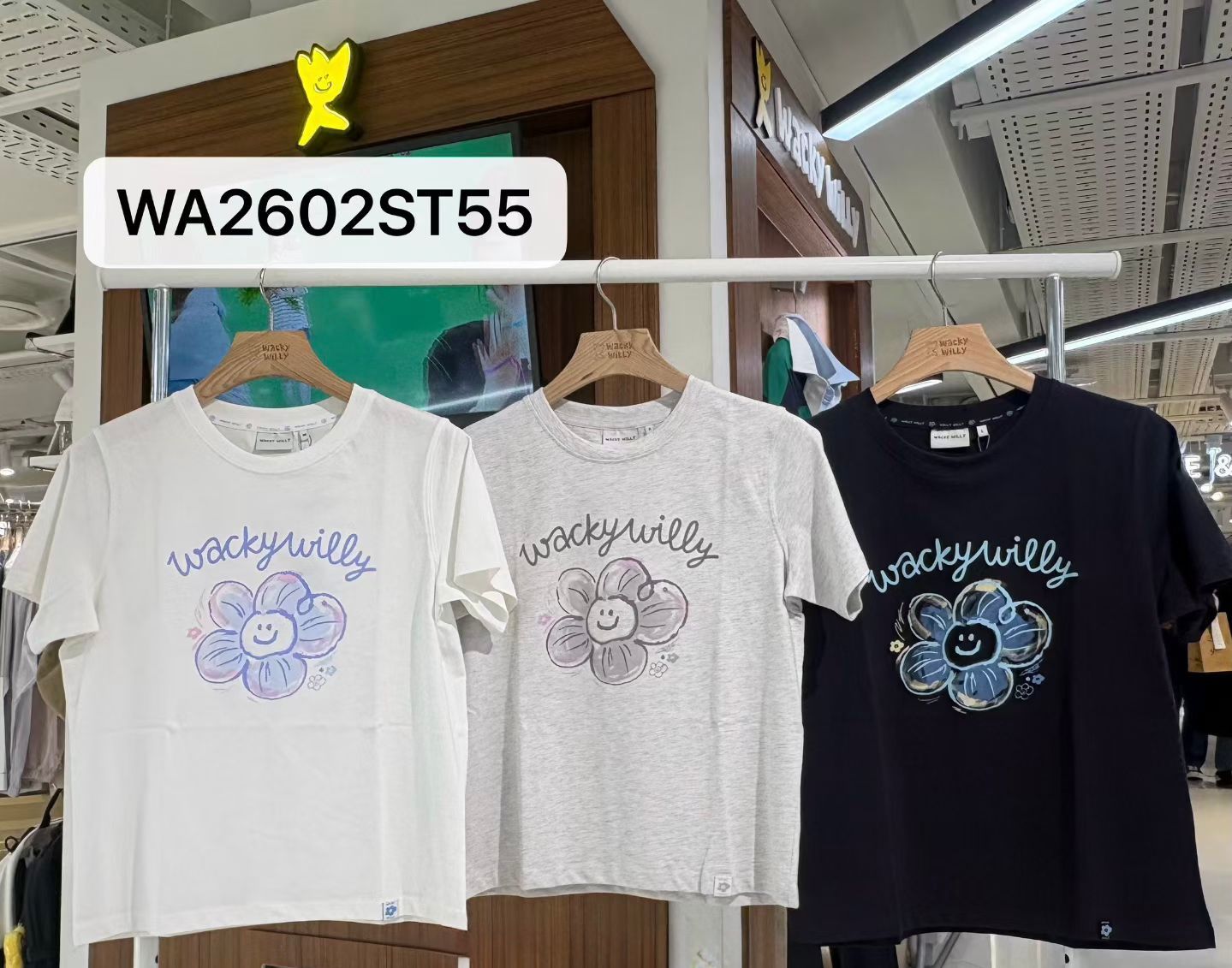 【24小時網站自助下單】2026年3月30日截🌸💛2026年最新上市🆕💛 WACKY WILLY 小火人🔥經典短袖Tee最新顏色😍男女同款 折扣優惠🈹 | 預訂約3-4星期(自行備註款式及尺寸)