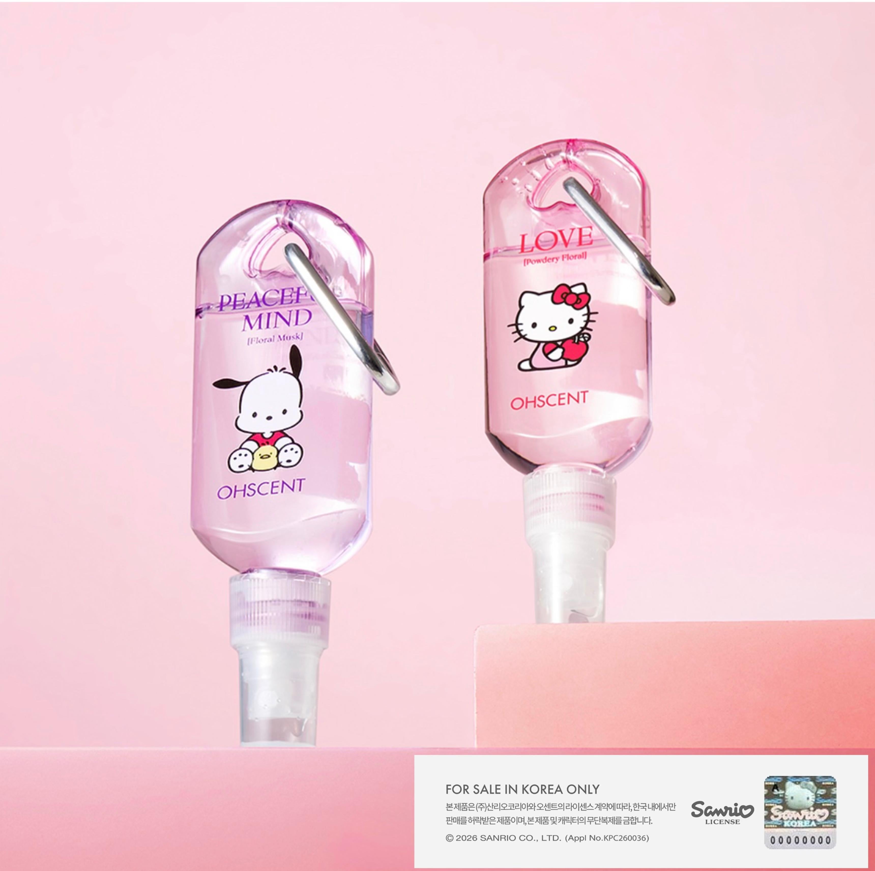 【24小時網站自助下單】2026年3月30日截🌸💥3月限定促銷🇰🇷100% 𝓞𝓵𝓲𝓿𝓮 𝔂𝓸𝓾𝓷𝓰購入💥韓國超級熱賣🇰🇷OHScent × Sanrio 限量聯名 織物香水50ml 又要搶呀‼️ | 預訂約3-4星期