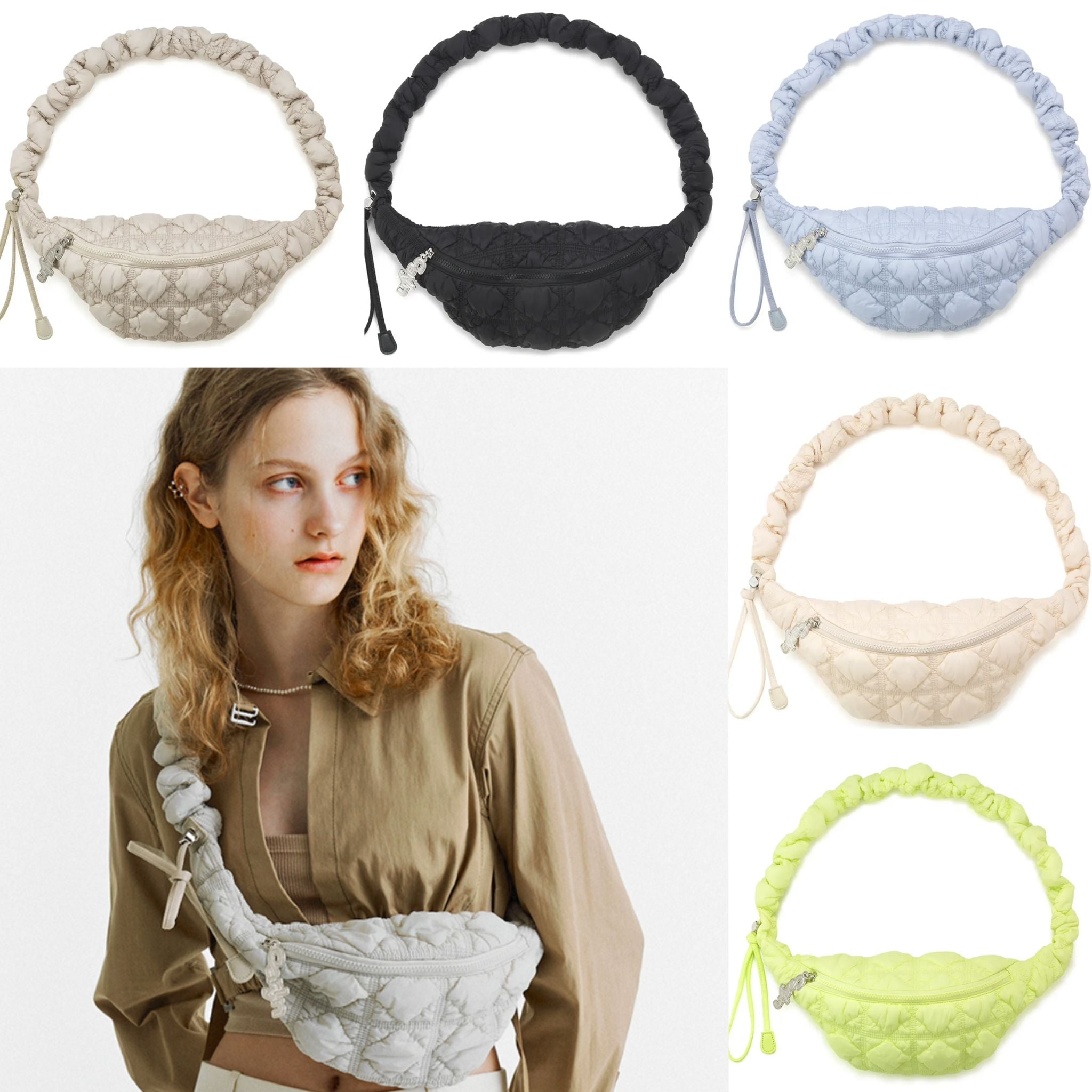 【24小時網站自助下單】2026年4月15日 售完即止截🌸超受歡迎🇰🇷韓國雲朵袋Carlyn 限時特價😍Cozy Fanny呢款男女孭都好有型呀好抵買呀133G好輕呀😍可側孭可斜孭🉐數量有限‼️售完即止‼️ | 預訂約3-4星期(自行備註顏色)