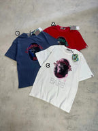 【24小時網站自助下單】❤️FQB6WJ03014 BAPE 猿人徽標特染釘飾圖案短袖Tee | 預訂約4-6星期 娉婷貿易公司 Exquisite Beauty Trading Company