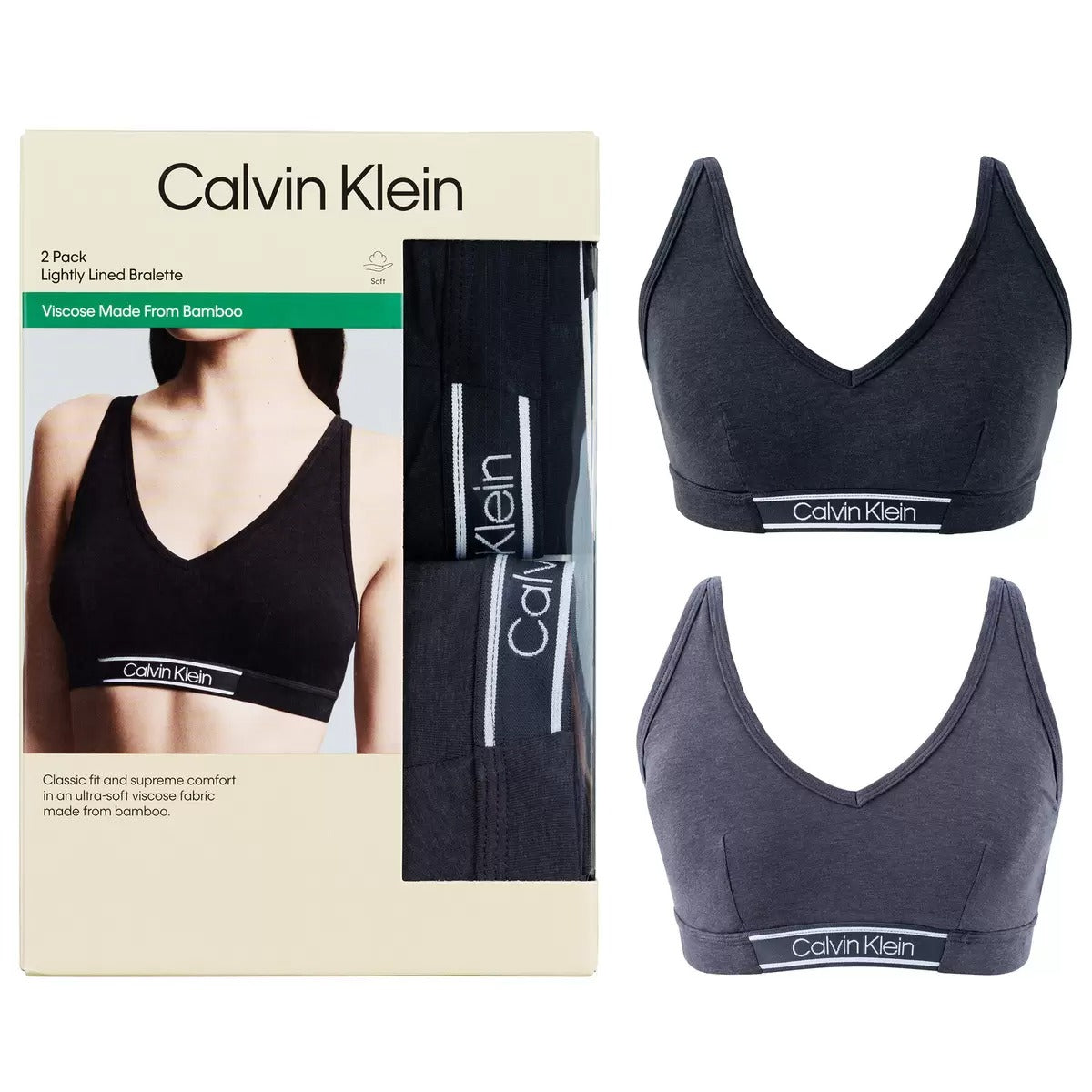 【24小時網站自助下單】 2026年4月3日截🩷日本 COSTCO 直送🌸CK 竹纖維內衣 2 件裝 | 預訂約5月初至中