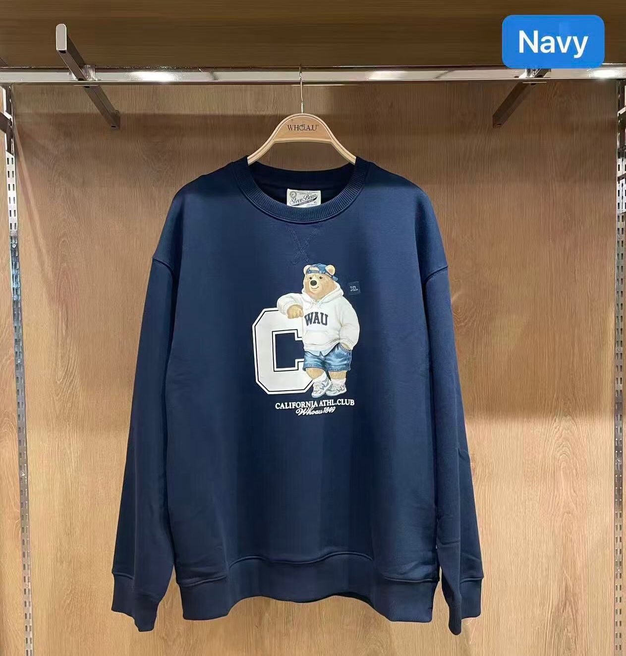 【24小時網站自助下單】2026年4月20日截❤️Who.A.U🐻限時特價+折扣‼️Who.A.U 可愛小熊長袖衛衣 | 預訂約3-4星期