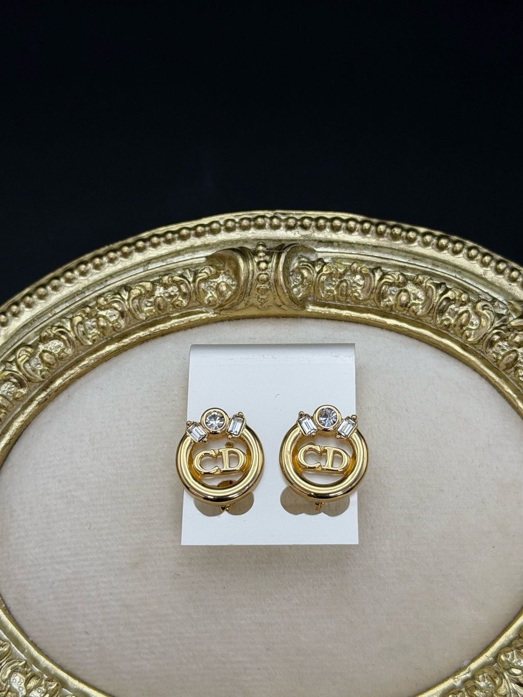【24小時網站自助下單】🌸日本中古品代購 Dior CD耳夾 ➕耳夾板（後配）| 預訂約2-3星期