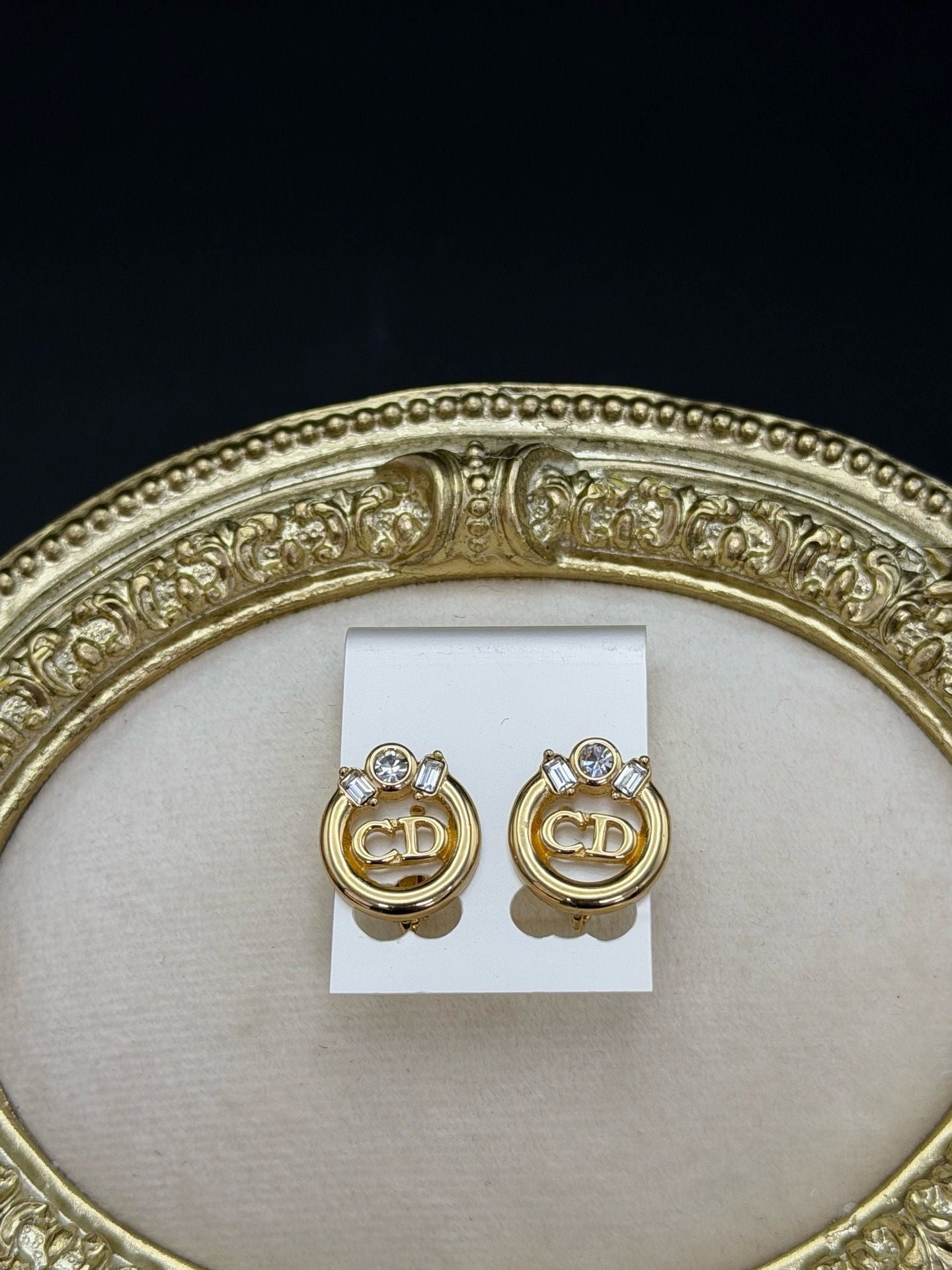 【24小時網站自助下單】🌸日本中古品代購 Dior CD耳夾 ➕耳夾板（後配）| 預訂約2-3星期