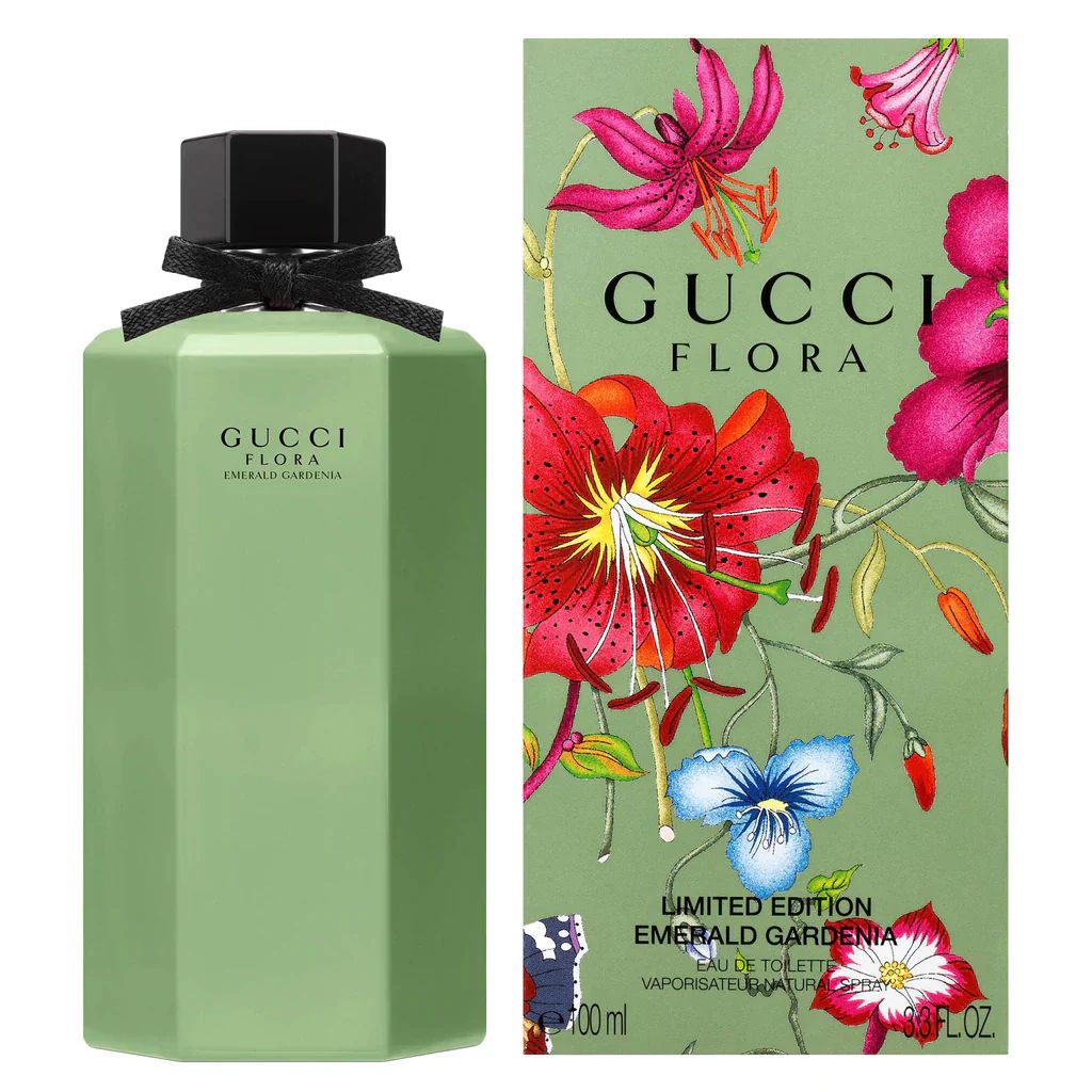 【24小時網站自助下單】🌸Gucci Flora Gorgeous Gardenia 花之舞牛油果綠瓶 100ml | 預訂約2-3星期