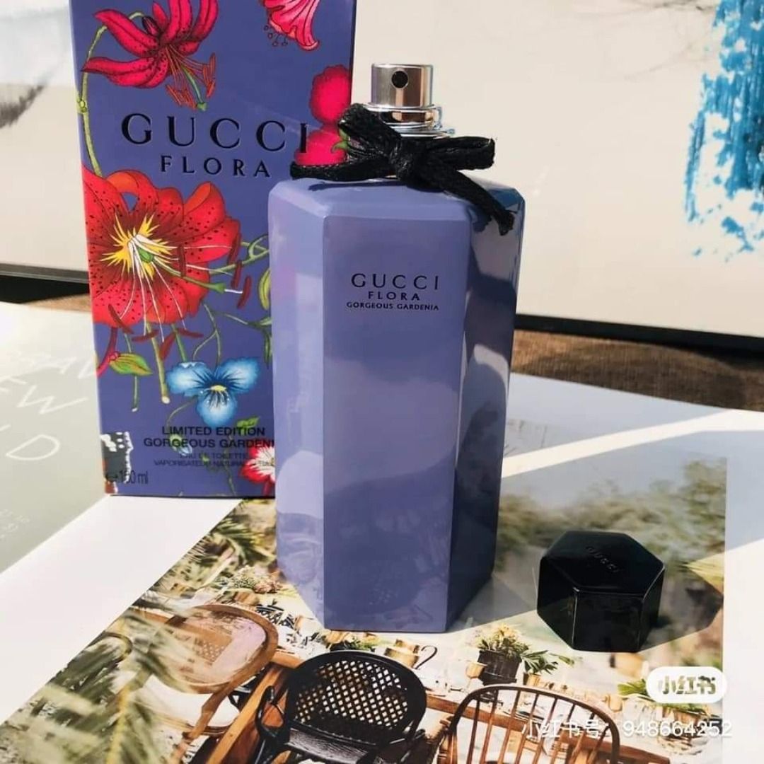 【24小時網站自助下單】🌸Gucci Flora Gorgeous Gardenia 花之舞薰衣草紫瓶 100ml | 預訂約2-3星期