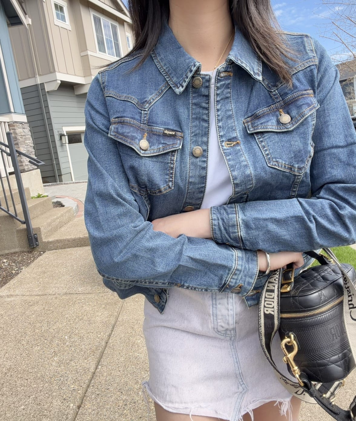 【24小時網站自助下單】售完即止🌸 🇺🇸 美國代購 美國 Wrangler 美式復古百搭牛仔外套 | 預訂約5月尾至6月初