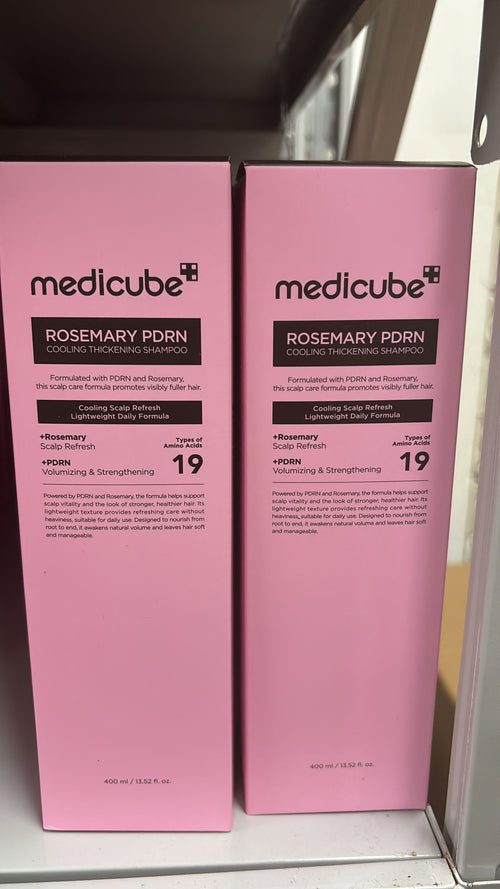 【24小時網站自助下單】現貨🌸🌿 韓國🇰🇷Medicube迷迭香PDRN清涼豐盈洗髮水400ml | 落單後約3-5個工作天寄出 娉婷貿易公司 Exquisite Beauty Trading Company