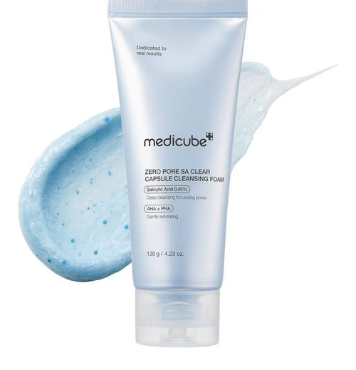 【24小時網站自助下單】現貨🌸medicube ZERO PORE SA CLEARCAPSULE CLEANSING FOAM 120G | 落單後約3-5個工作天寄出 娉婷貿易公司 Exquisite Beauty Trading Company