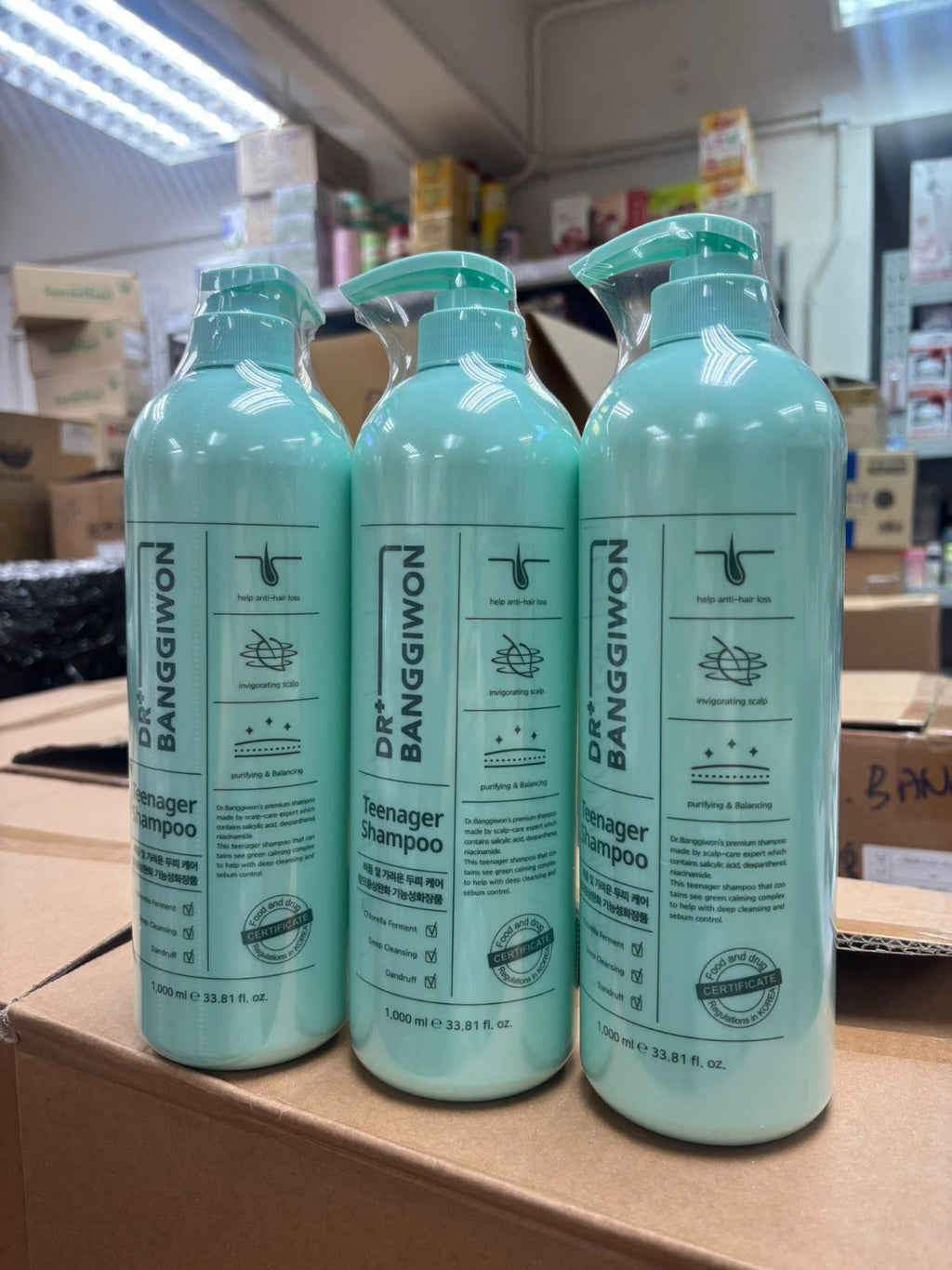 【24小時網站自助下單】現貨🌸Dr. Banggiwon 青少年頭皮護理洗頭水 1000ml | 落單後約5-7個工作天寄出 娉婷貿易公司 Exquisite Beauty Trading Company