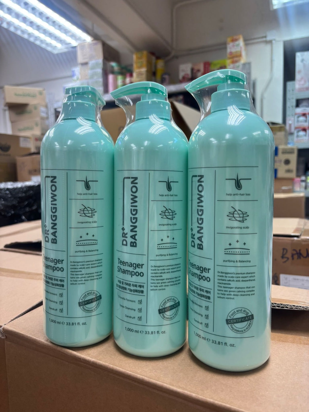 【24小時網站自助下單】現貨🌸Dr. Banggiwon 青少年頭皮護理洗頭水 1000ml | 落單後約5-7個工作天寄出