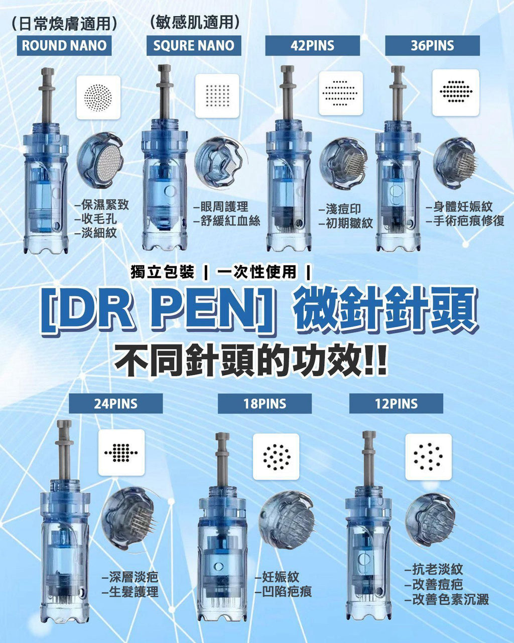 【24小時網站自助下單】現貨🌸DR PEN M8S 升級版無線電動微針 （英標插頭）送2個18 pins 針頭 | 落單後約3-5個工作天寄出 娉婷貿易公司 Exquisite Beauty Trading Company