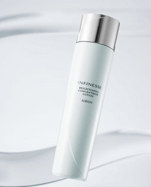 【24小時網站自助下單】供應商現貨🌸免稅正品 ALBION - INFINESSE BRIGHTENING CONCENTRATE LOTION 澳爾濱3D膠原瑩白緊緻柔膚水200g | 預訂 逢星期一，三返倉執貨 其後約3-5個工作天寄出 娉婷貿易公司 Exquisite Beauty Trading Company