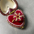 【24小時網站自助下單】🌸日本代購 甜甜圈紅寶石銀戒 | 預訂約2-3星期 娉婷貿易公司 Exquisite Beauty Trading Company