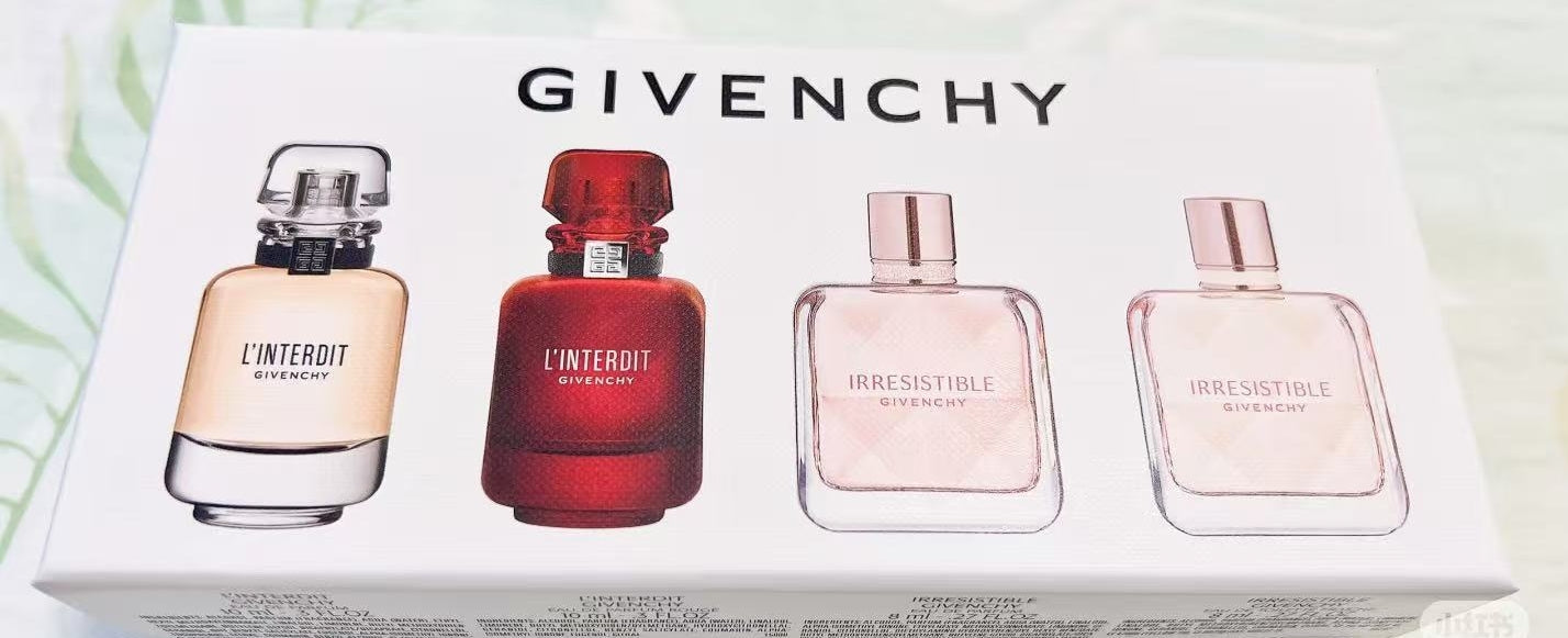 【24小時網站自助下單】🌸免稅正品 GIVENCHY 紀梵希香水禮盒四件套/套裝 | 預訂約1-2星期