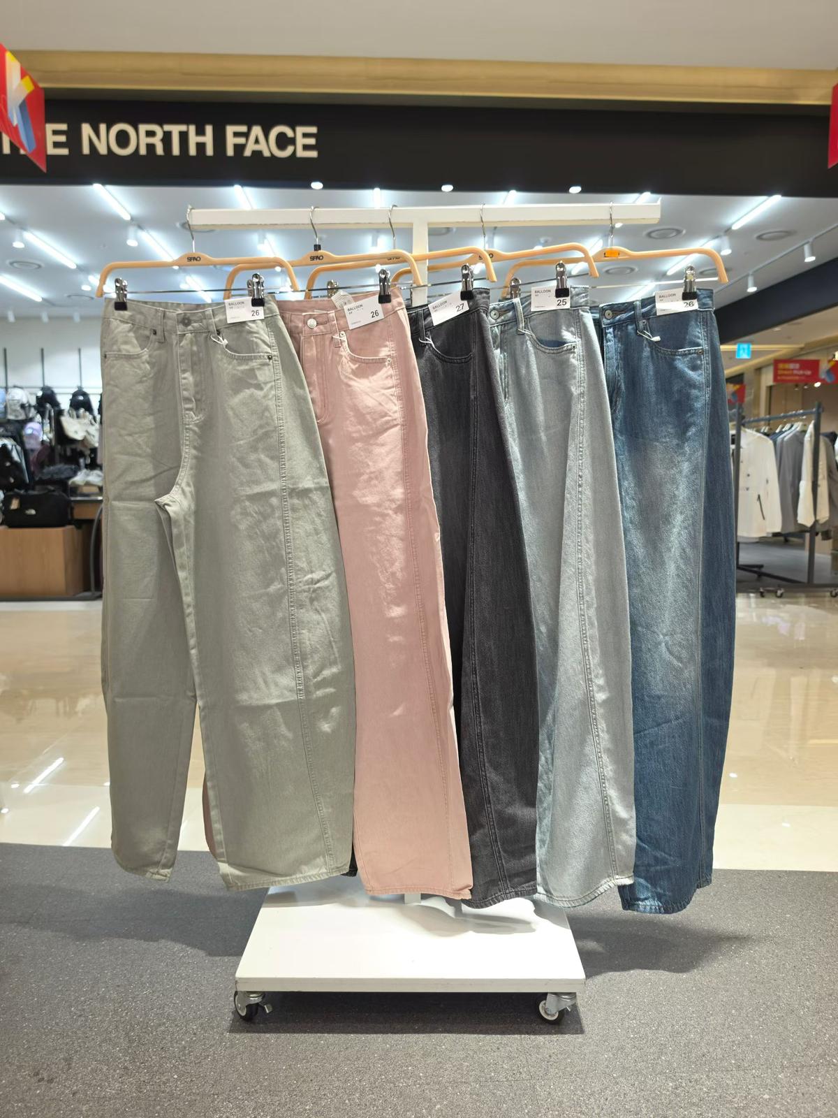 【24小時網站自助下單】🌸🇰🇷Spao 女裝寛身牛仔褲 | 預訂約2-3星期(顏色Whatsapp send圖) 娉婷貿易公司 Exquisite Beauty Trading Company