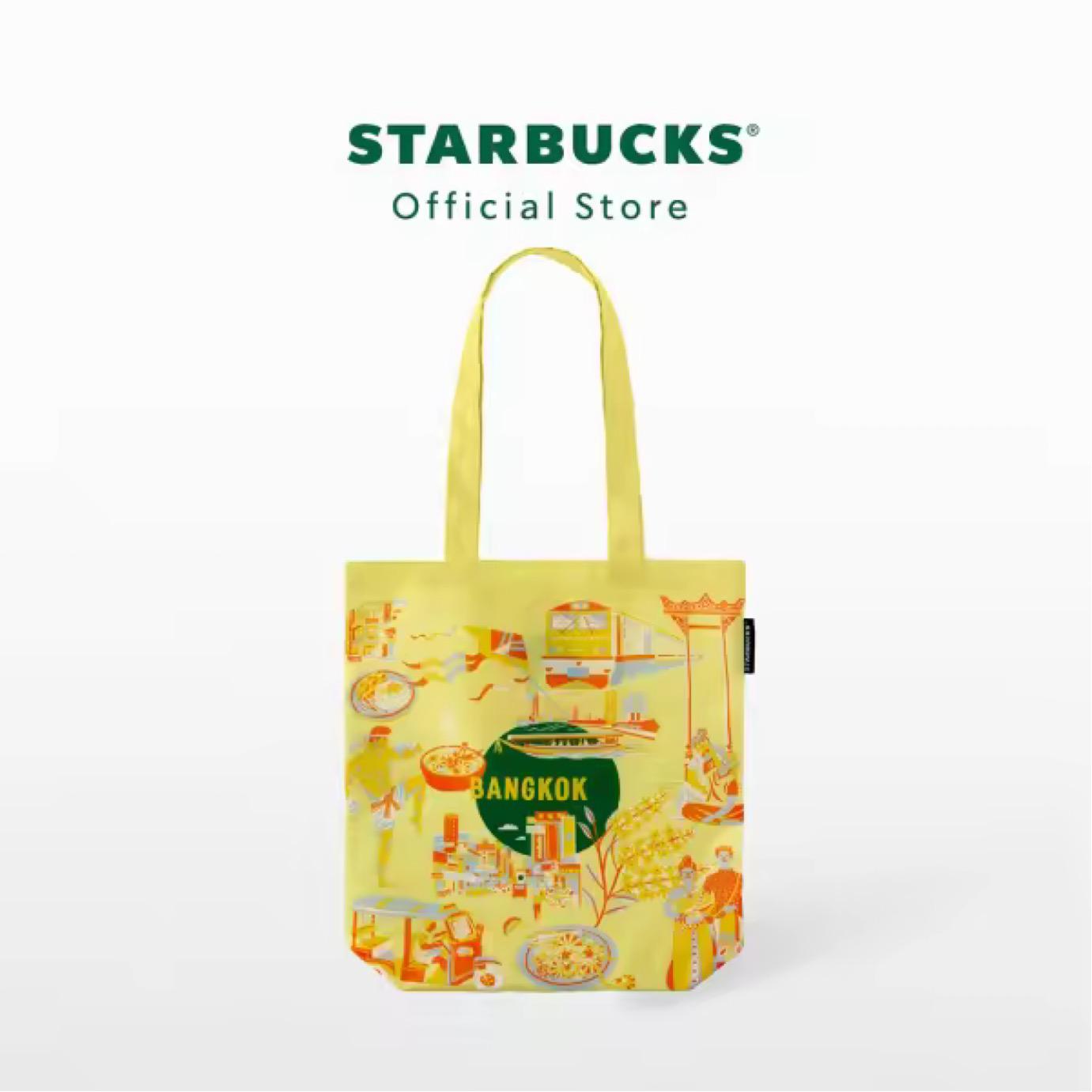 【24小時網站自助下單】🌸🇹🇭Starbucks 泰國限定tote Bag | 預訂約2-3星期