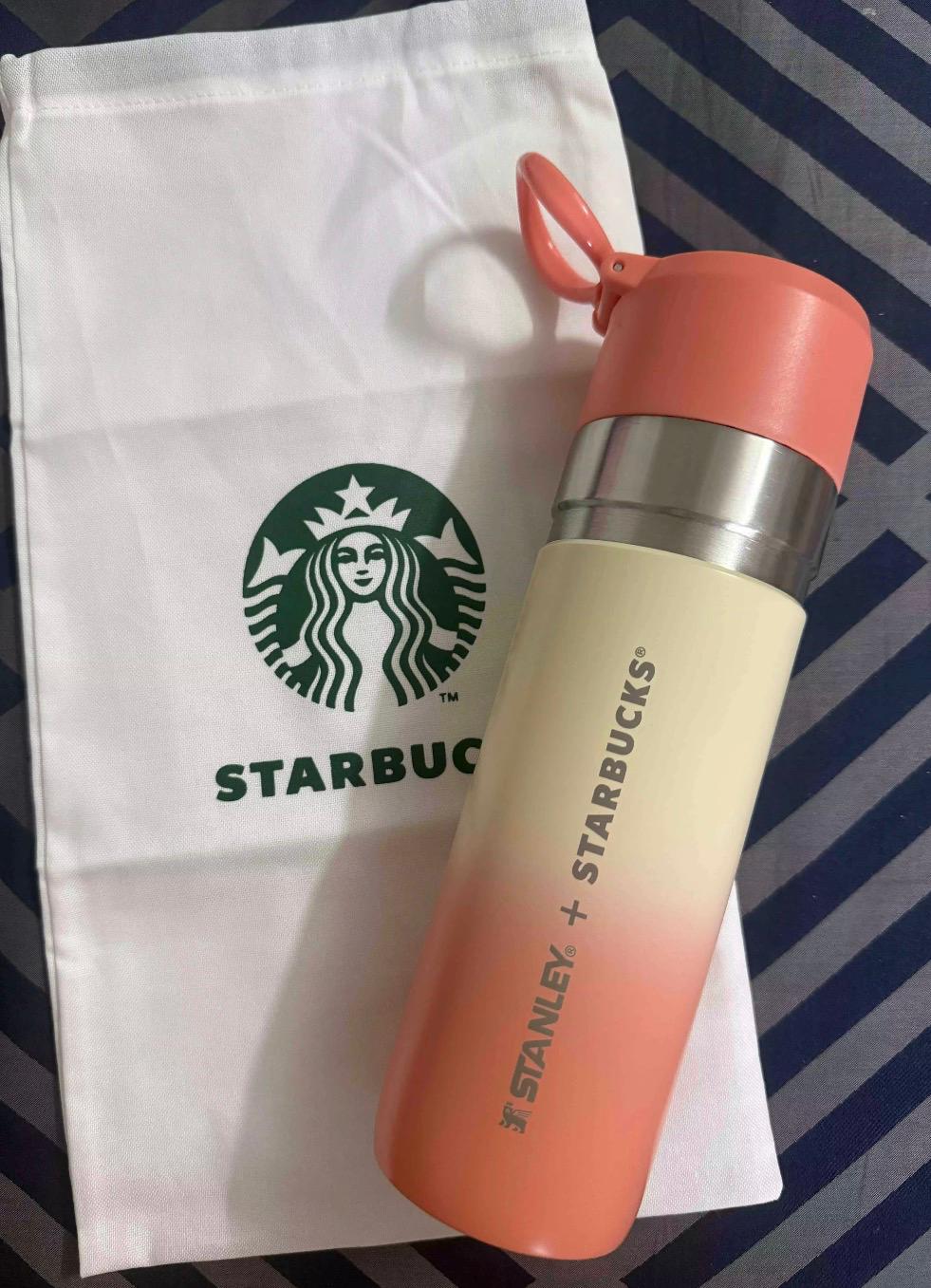 【24小時網站自助下單】🌸🇹🇭Starbucks Stainless Steel Yellow & Orange STANLEY Water Bottle 16oz | 預訂約2-3星期 娉婷貿易公司 Exquisite Beauty Trading Company