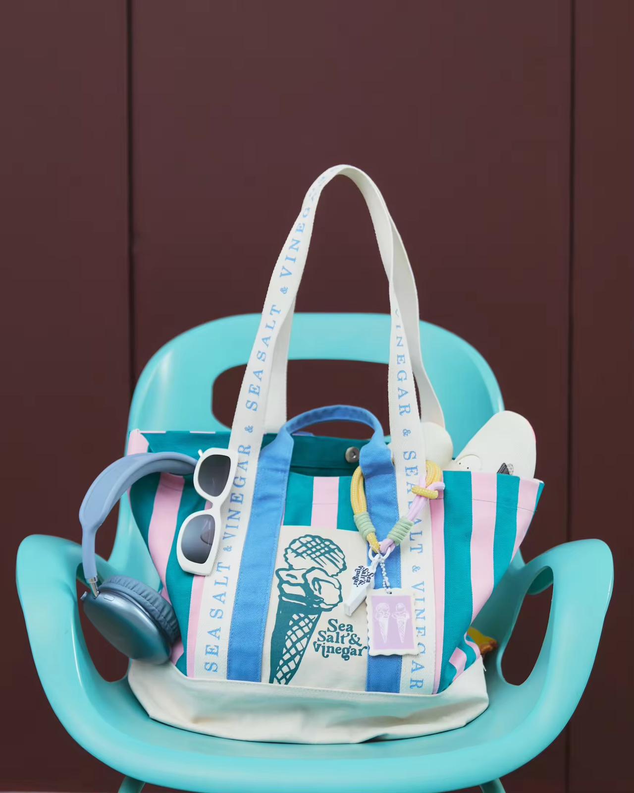【24小時網站自助下單】🌸🇹🇭Sea Salt &amp; Vinegar New Model Canvas Bag! Bigger! Everyday Tote Bag | 預訂約2-3星期(款式Whatsapp send圖)