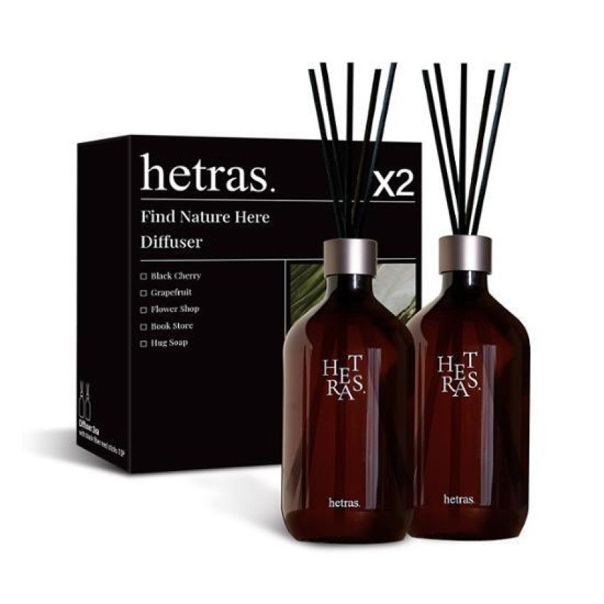 【24小時網站自助下單】現貨🌸Hetras Premium Diffuser 高雅擴香器【500ml x 2】 | 落單後約3-5個工作天寄出 娉婷貿易公司 Exquisite Beauty Trading Company