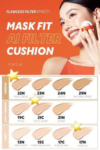 【24小時網站自助下單】2026年6月2日截 🌸日本版TIRTIR Mask Fit AI Filter Cushion Foundation 美肌濾鏡柔焦氣墊粉底連盒 SPF30 🔥🔥 | 預訂約7月初至中 娉婷貿易公司 Exquisite Beauty Trading Company