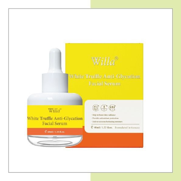 【24小時網站自助下單】現貨🌸德國 Willa 白松露抗糖養膚面部精華 40ml | 落單後約3-5個工作天寄出