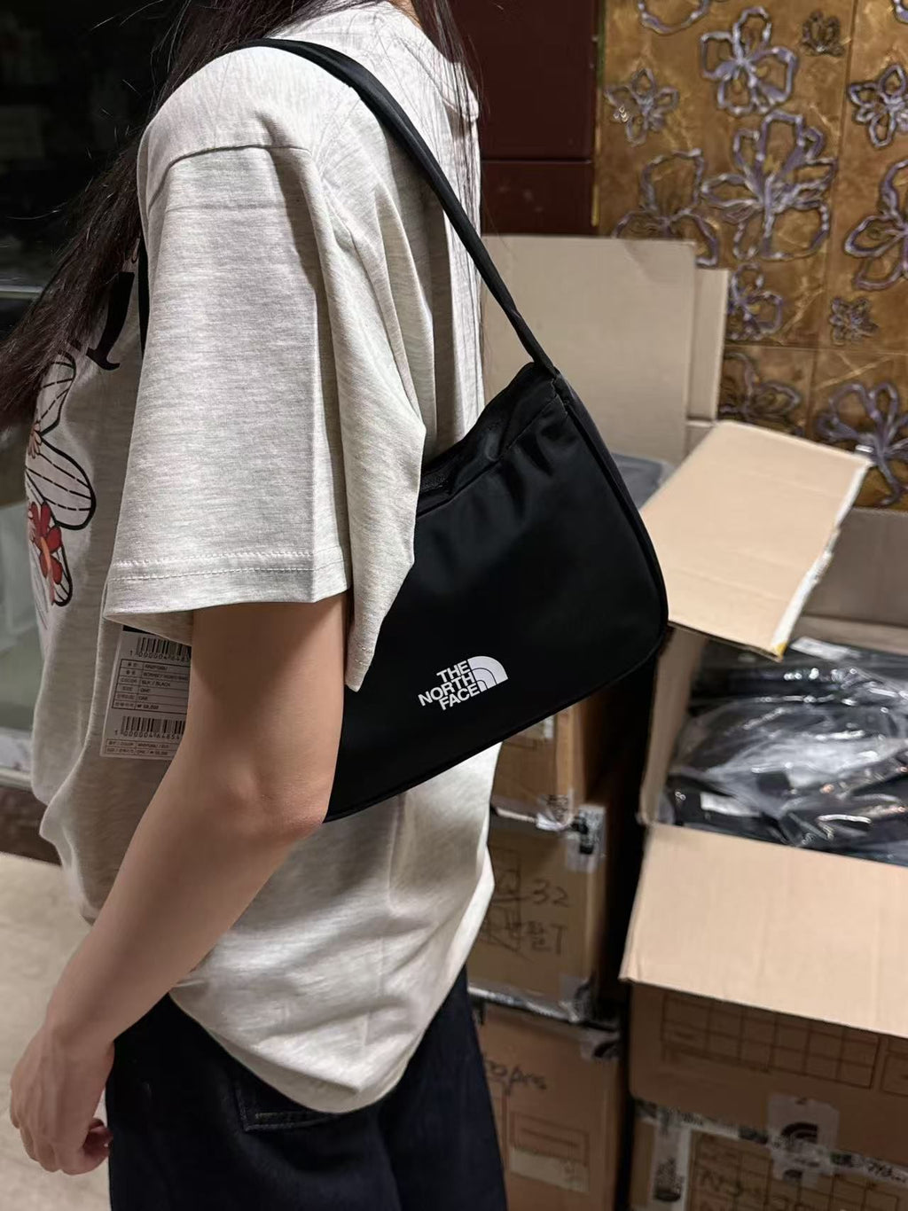 【24小時網站自助下單】🌸韓國代購 The North Face shoulder bag | 預訂約2-3星期