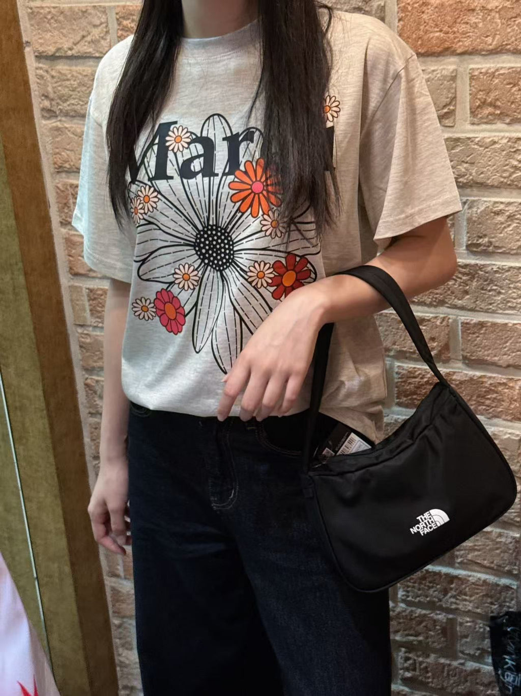 【24小時網站自助下單】🌸韓國代購 The North Face shoulder bag | 預訂約2-3星期