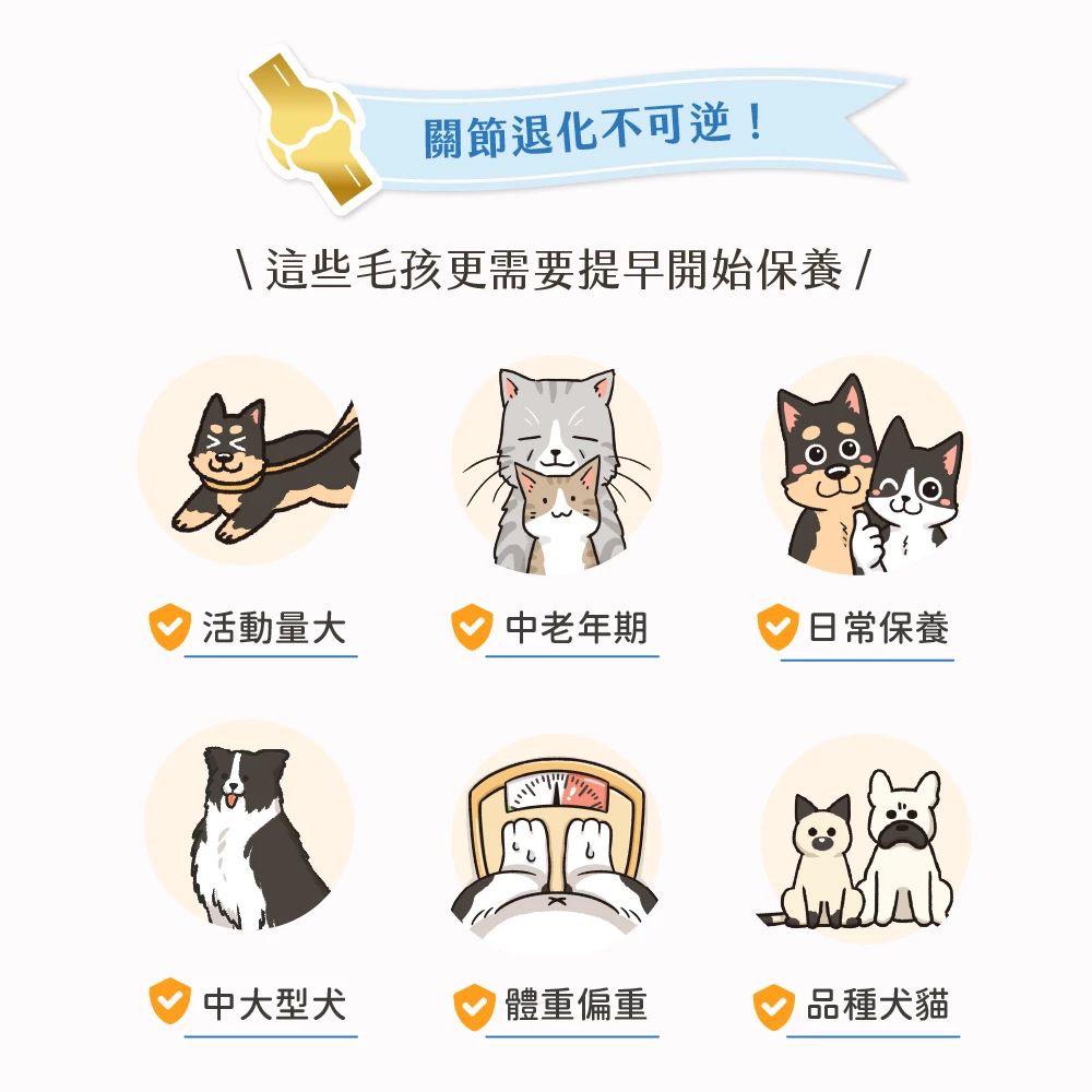 【24小時網站自助下單】每月15/30號截🌸汪喵星球-關節保健純肉泥(一盒20入） | 預訂 截單後約2-3星期到