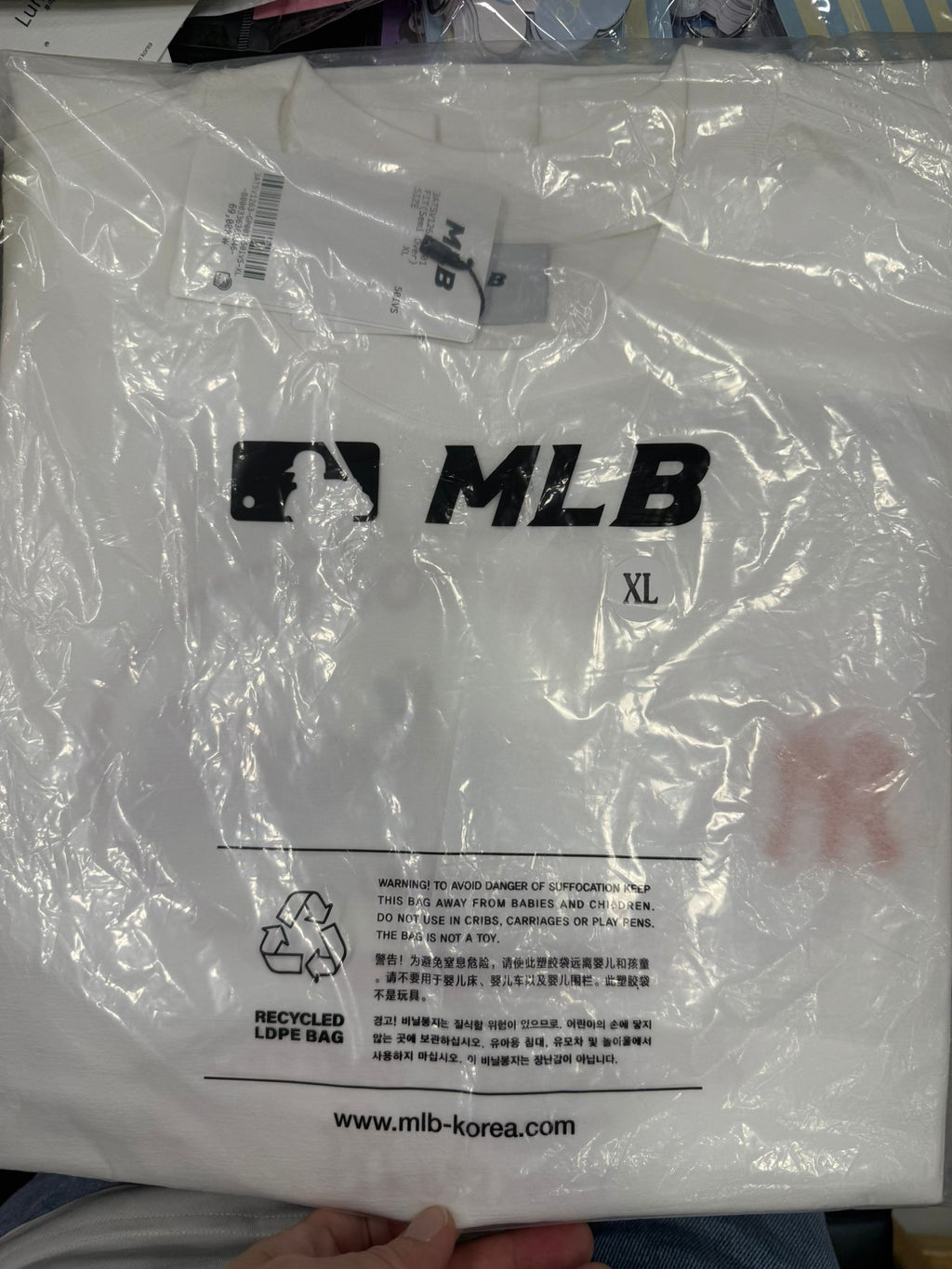 【24小時網站自助下單】🌸🆕2026年最新上市💛搶呀呀呀‼️ 韓國🇰🇷MLB 專門店 紐約洋基隊SIMPLE LOGO OVER FIT T-SHIRTS 3ATSV1263 | 預訂約3-4星期