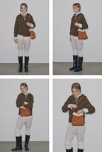 【24小時網站自助下單】2026年6月15日截🌸Carlyn Shearling Twee Mini羊皮包‼️韓國專門店限時半價+店長折扣😱‼️數量有限 售完即止‼️ | 預訂約3-4星期