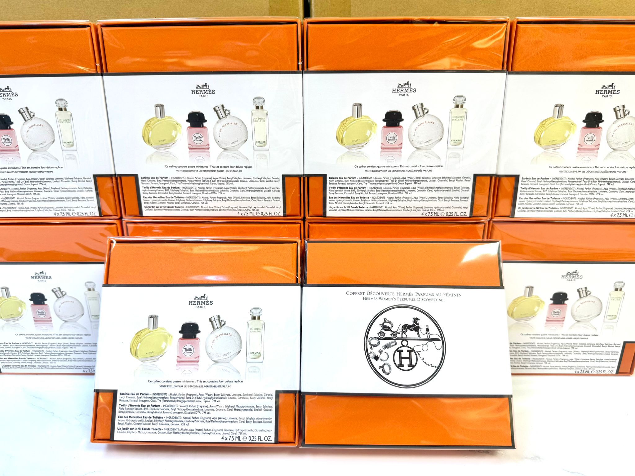 サプライヤー在庫あり‼️限定50セット‼️🌸❤️🔥フラッシュセール❤️🔥エルメス オー ドゥ ルバーブ エカルラット オードトワレ7.5ml＋石鹸25gミニセット | 予約販売 月曜日、水曜日に倉庫にて検品後、約3-5営業日以内に発送