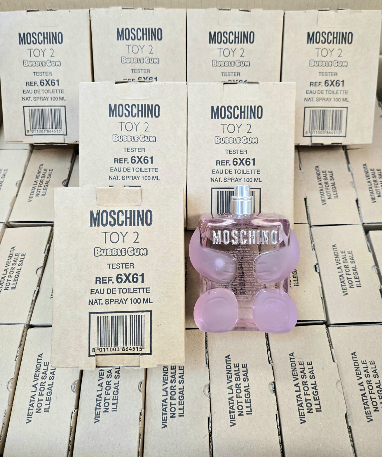 【24小時網站自助下單】🌸免稅正品 MOSCHINO TOY2 BUBBLE GUM默斯奇諾 泡泡熊女仕香水EDP 100ML (*簡裝無蓋*) | 預訂約2026年6月中
