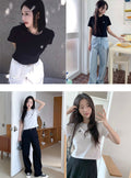 【24小時網站自助下單】2026年6月15日截🌸💁🏼♂️Oppa推介 專門店買貨有折扣比我地💕韓國超人氣🇰🇷MUAH MUAH 新款短䄂Tee MUAH022 | 預訂約3-4星期