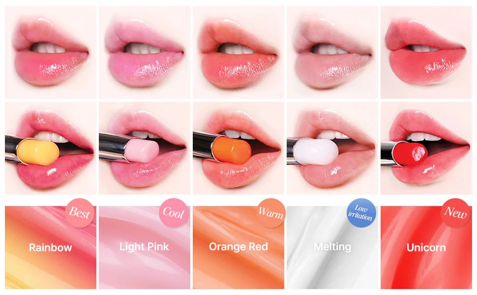 現品🌸韓国大人気🔥韓国🇰🇷YNM新版温感変色リップバーム💄 | ご注文後約3-5営業日以内に発送