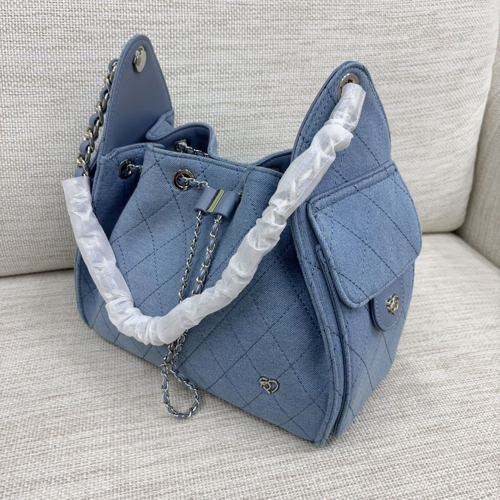 【24小時網站自助下單】🌸新款🔥缺貨款🔥泰國Pony Twent Yeight Deco Large Denim | 預訂約4-5星期
