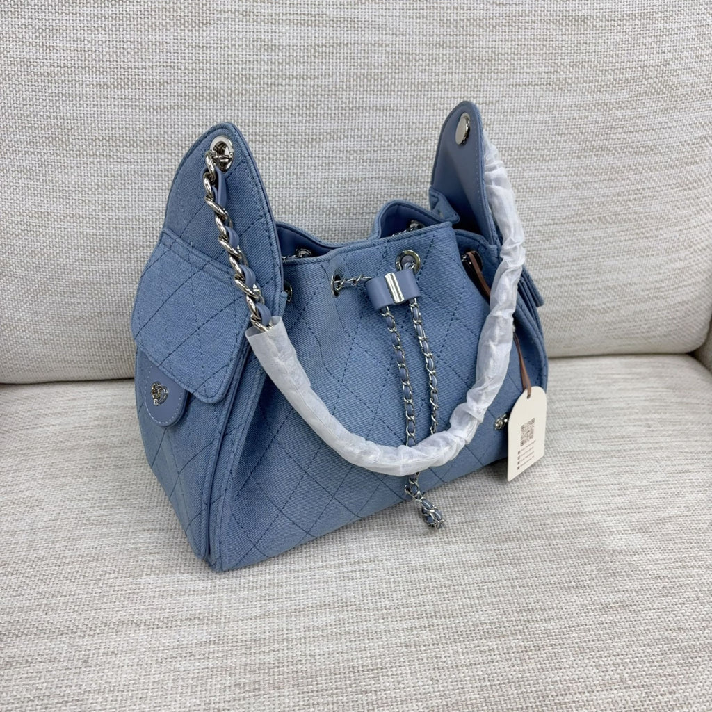 【24小時網站自助下單】🌸新款🔥缺貨款🔥泰國Pony Twent Yeight Deco Large Denim | 預訂約4-5星期