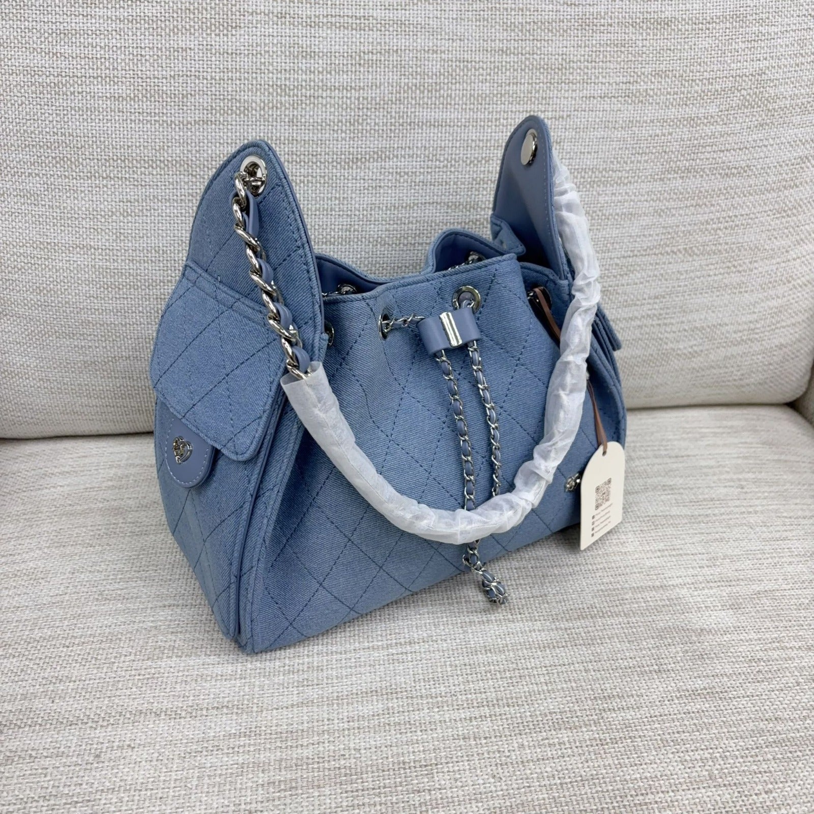 【24小時網站自助下單】🌸新款🔥缺貨款🔥泰國Pony Twent Yeight Deco Large Denim | 預訂約4-5星期