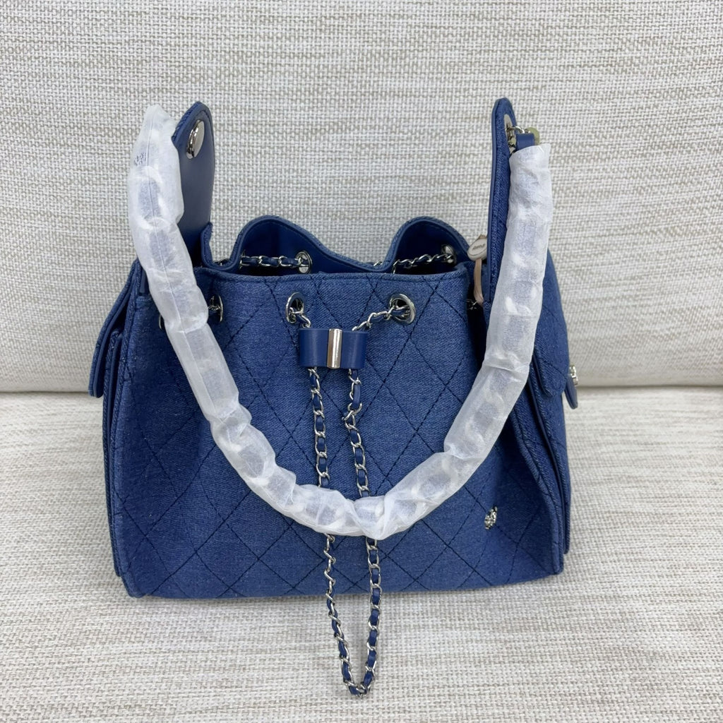 【24小時網站自助下單】🌸新款🔥缺貨款🔥泰國Pony Twent Yeight Deco Large Denim | 預訂約4-5星期