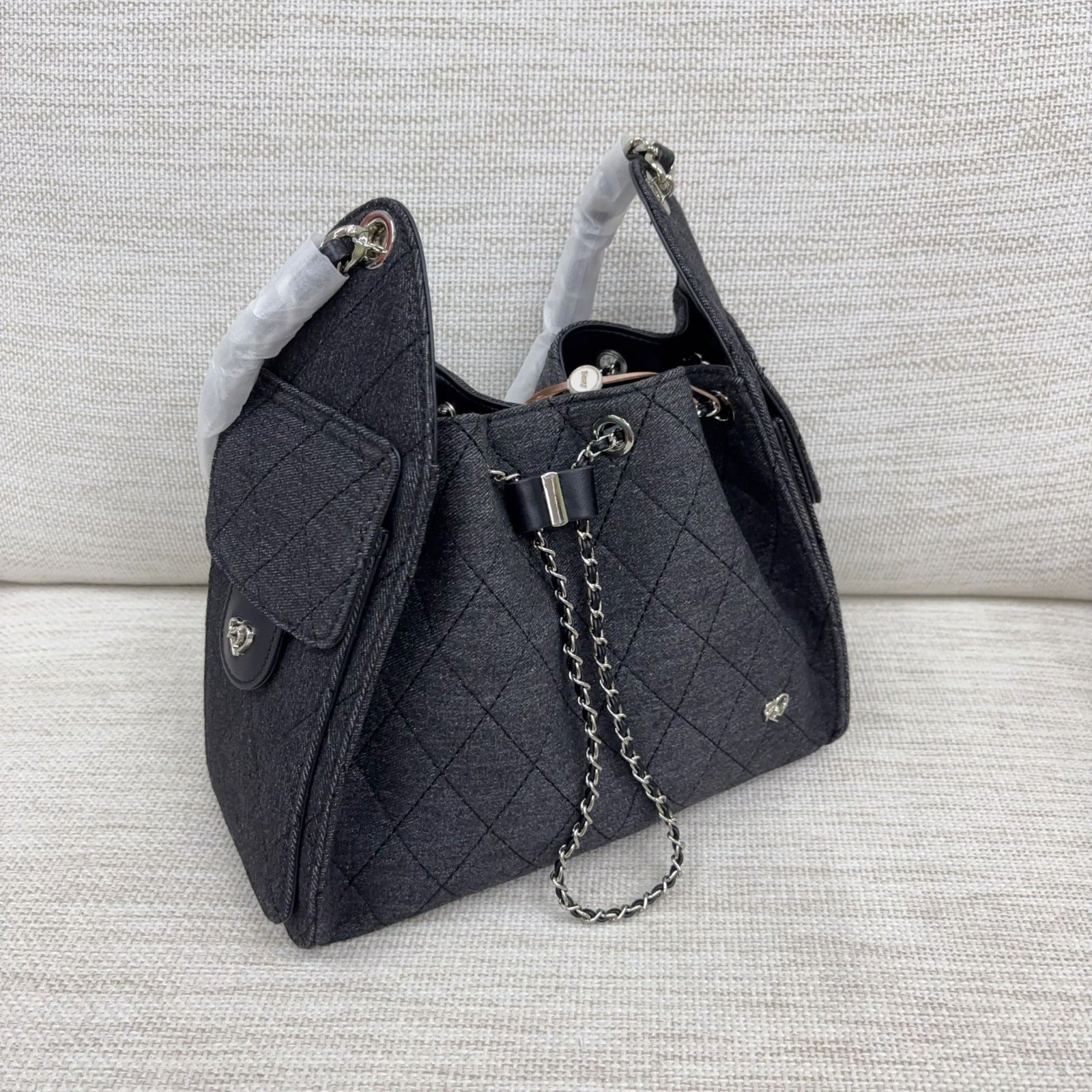 【24小時網站自助下單】🌸新款🔥缺貨款🔥泰國Pony Twent Yeight Deco Large Denim | 預訂約4-5星期